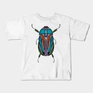 June Beetle Wiinjiig Indigenous WAWEZHI CANADA Kids T-Shirt